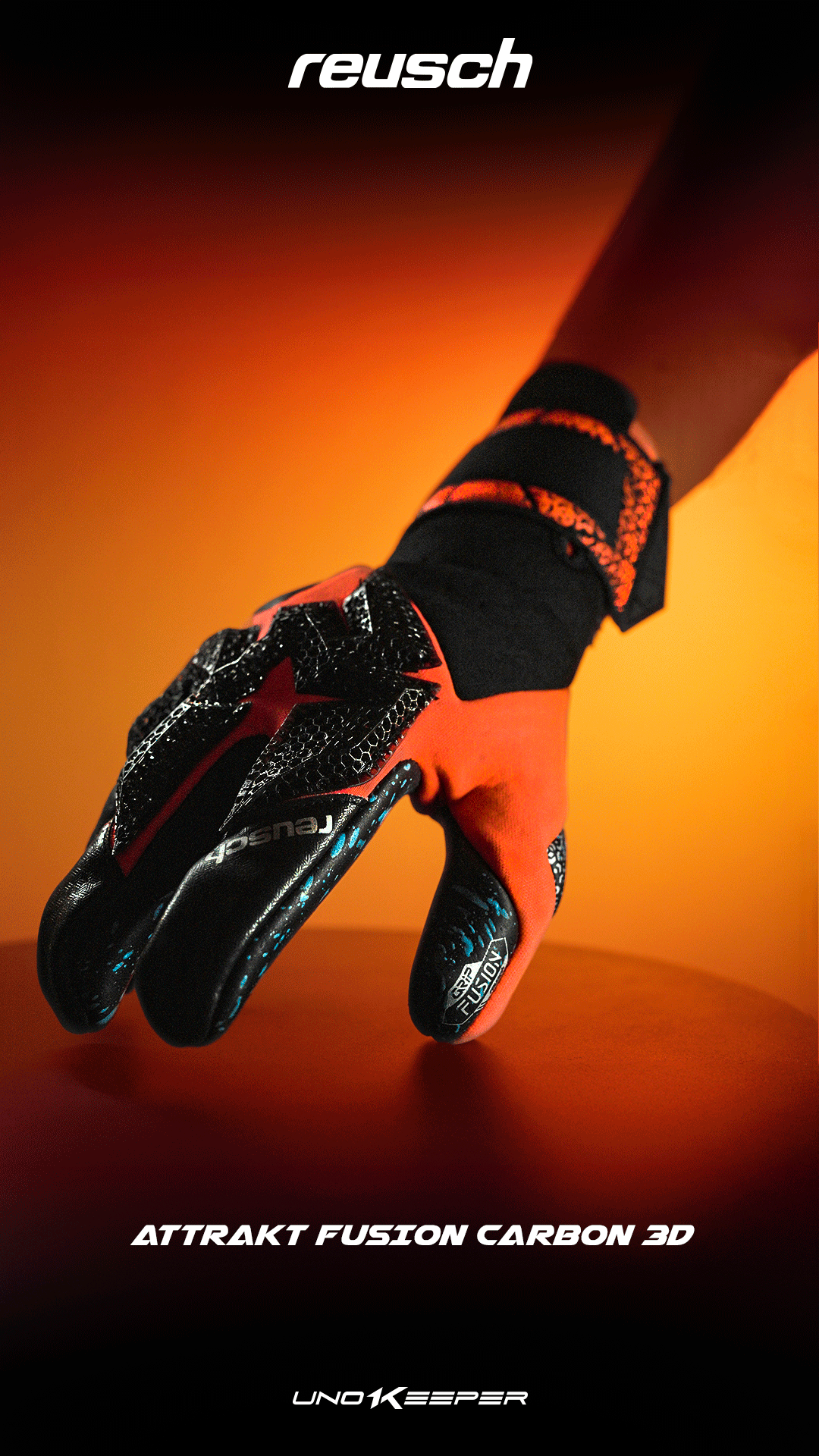 REUSCH Attrakt Fusion Carbon 3D: Innovación y rendimiento para el portero moderno