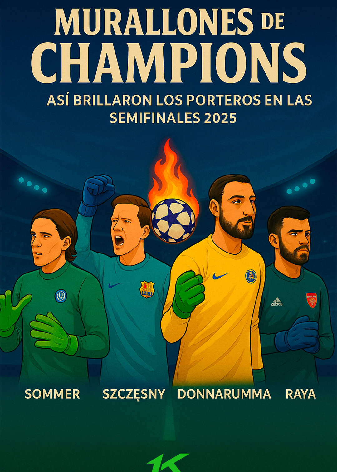 🧤 Los Murallones de la Champions: Así Brillaron los Porteros en las Semifinales 2025