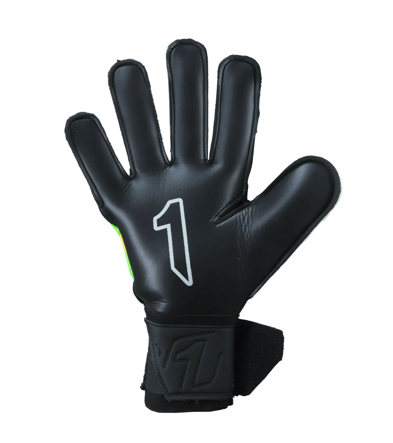 Guantes de portero de fútbol Meta Tactik GK Semi, con palma Super Softy XP, corte ergonómico, dorso sintético transpirable y cierre elástico de 2 piezas. Disponibles en UnoKeeper.