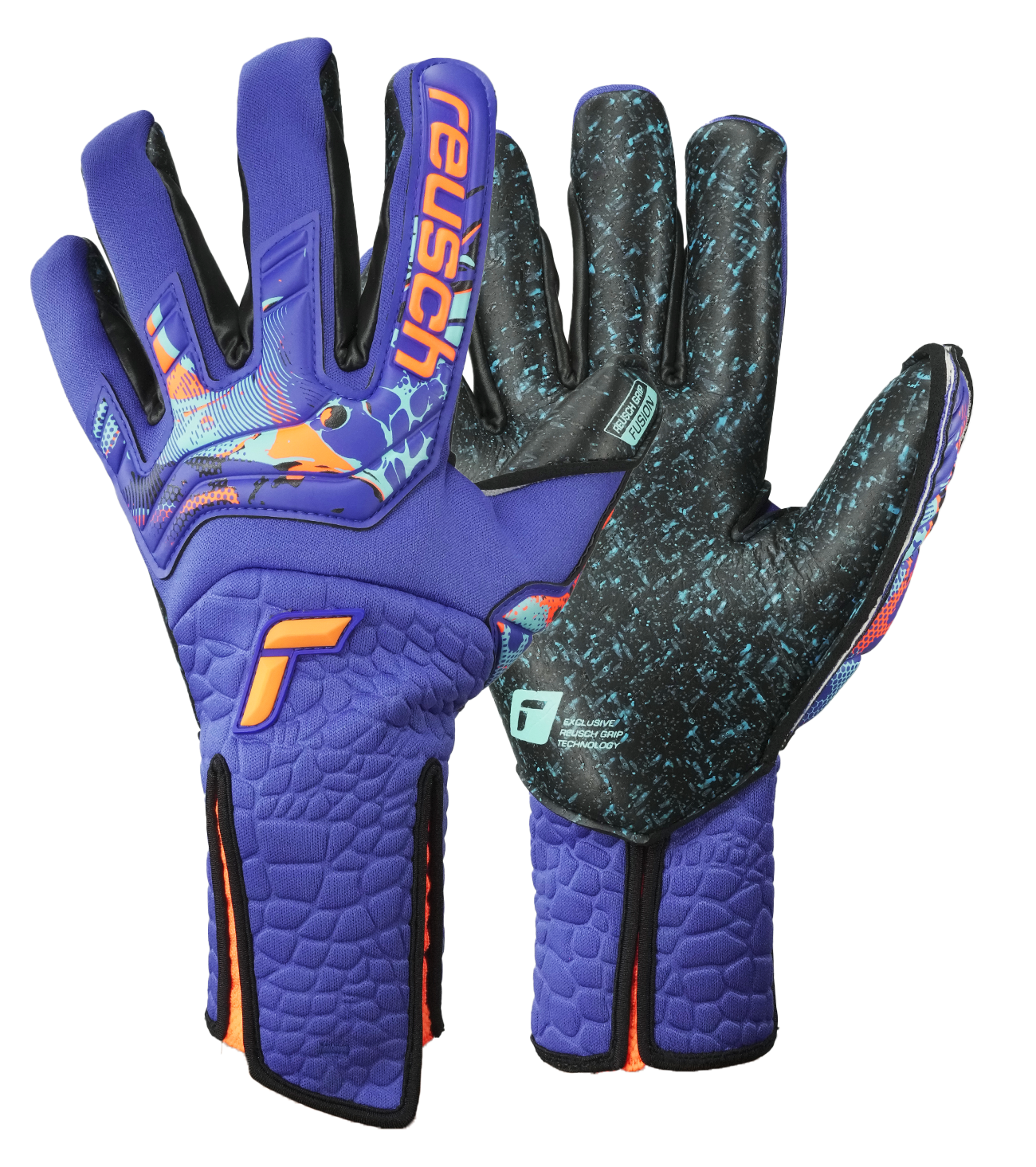 Guantes de portero de futbol Reusch Attrakt Fusion Strapless AdaptiveFlex 0