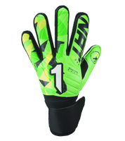 Guantes de portero de fútbol Meta Tactik GK Semi, con palma Super Softy XP, corte ergonómico, dorso sintético transpirable y cierre elástico de 2 piezas. Disponibles en UnoKeeper.