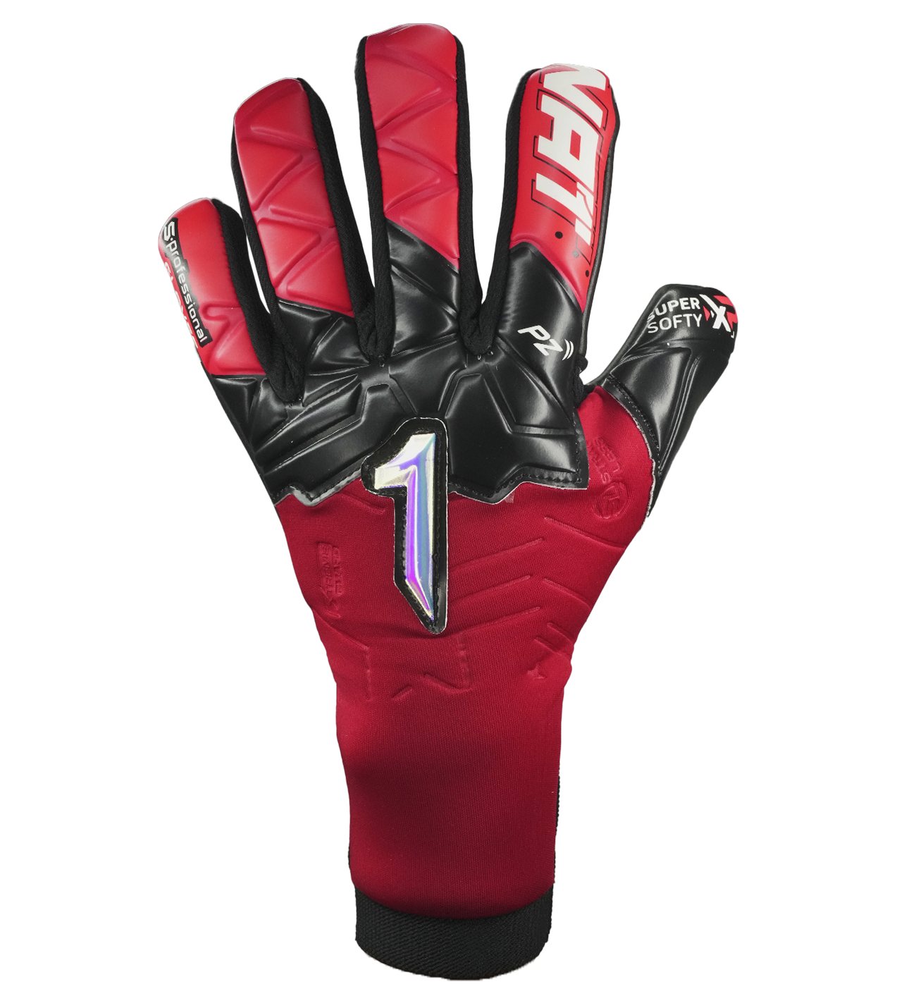 Xtreme Guard Zhero Semi Rojo Negro - UnoKeeper