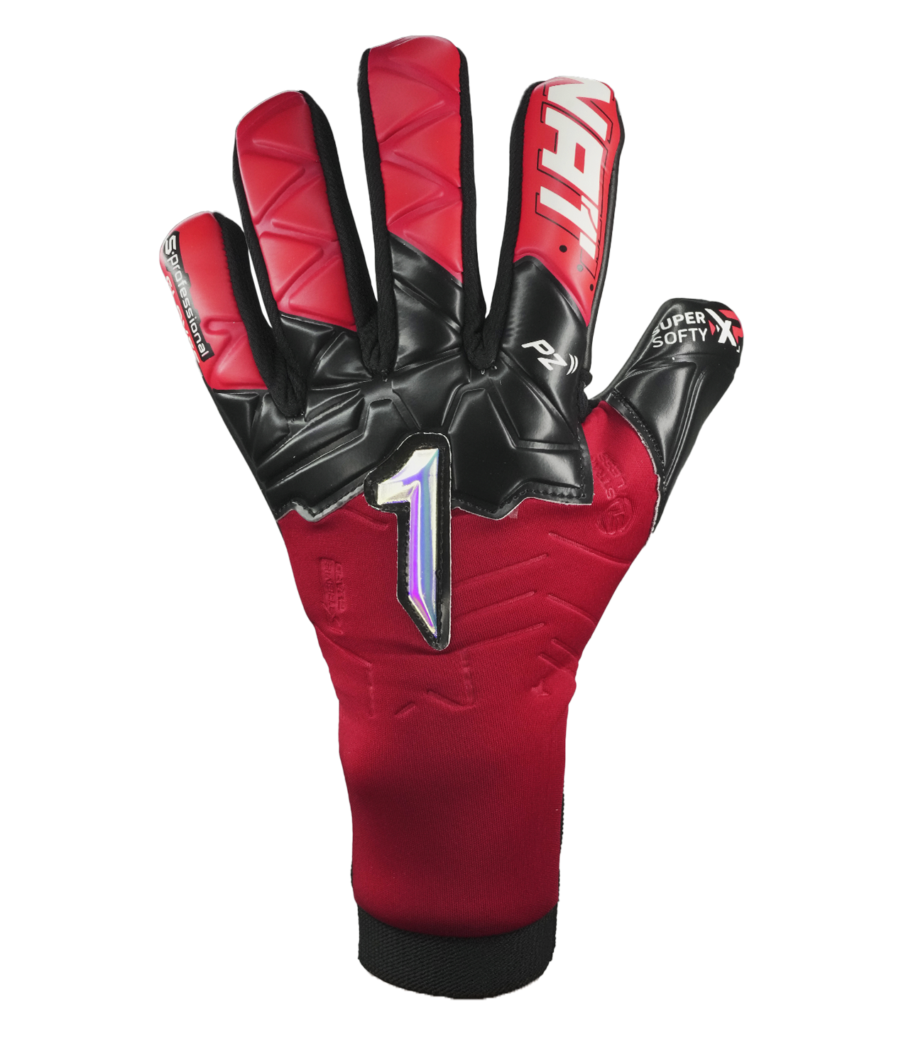 Xtreme Guard Zhero Semi Rojo Negro - UnoKeeper