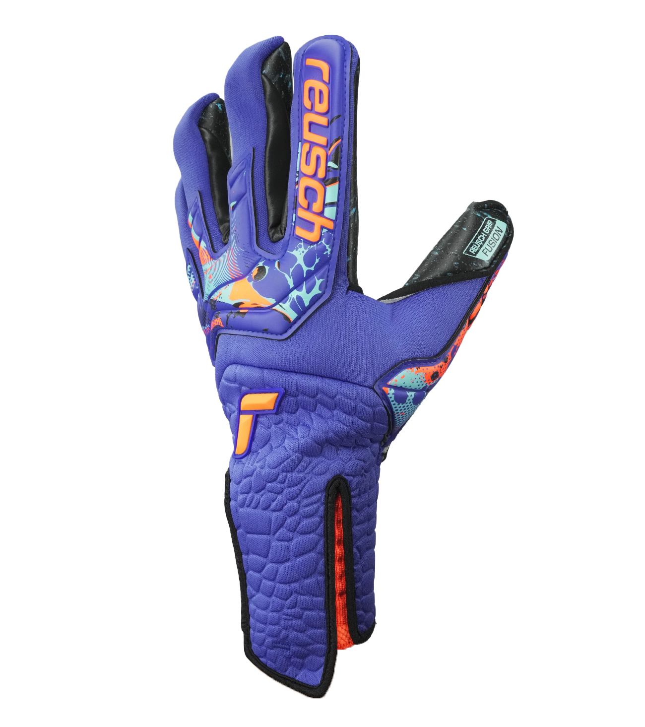 Guantes de portero de futbol Reusch Attrakt Fusion Strapless AdaptiveFlex 2