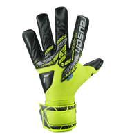 Guantes de portero Reusch Attrakt Gold X NC, con palma Reusch Grip Gold X, corte Negative Cut y puño elástico con Pull Loop. Incorporan AirVentSystem, diseño preformado y refuerzos 3D Thumb Crotch, Double Thumb Wrap y Side Wrap para mayor agarre, control y durabilidad. Ideales para porteros que buscan rendimiento profesional y ajuste ergonómico. Disponibles en UnoKeeper.