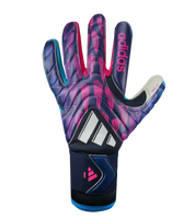 Guantes de portero de fútbol Adidas Copa GL Pro – corte clásico ceñido con palma URG 2.0 y zona Anti Abrasión para agarre sólido, dorso de látex Mesh Oberhand con Thumb Wrap para flexibilidad y protección, y cierre de correa Elastic Strap seguro y estable. Rendimiento, control y confort profesional. Disponibles en UnoKeeper.
