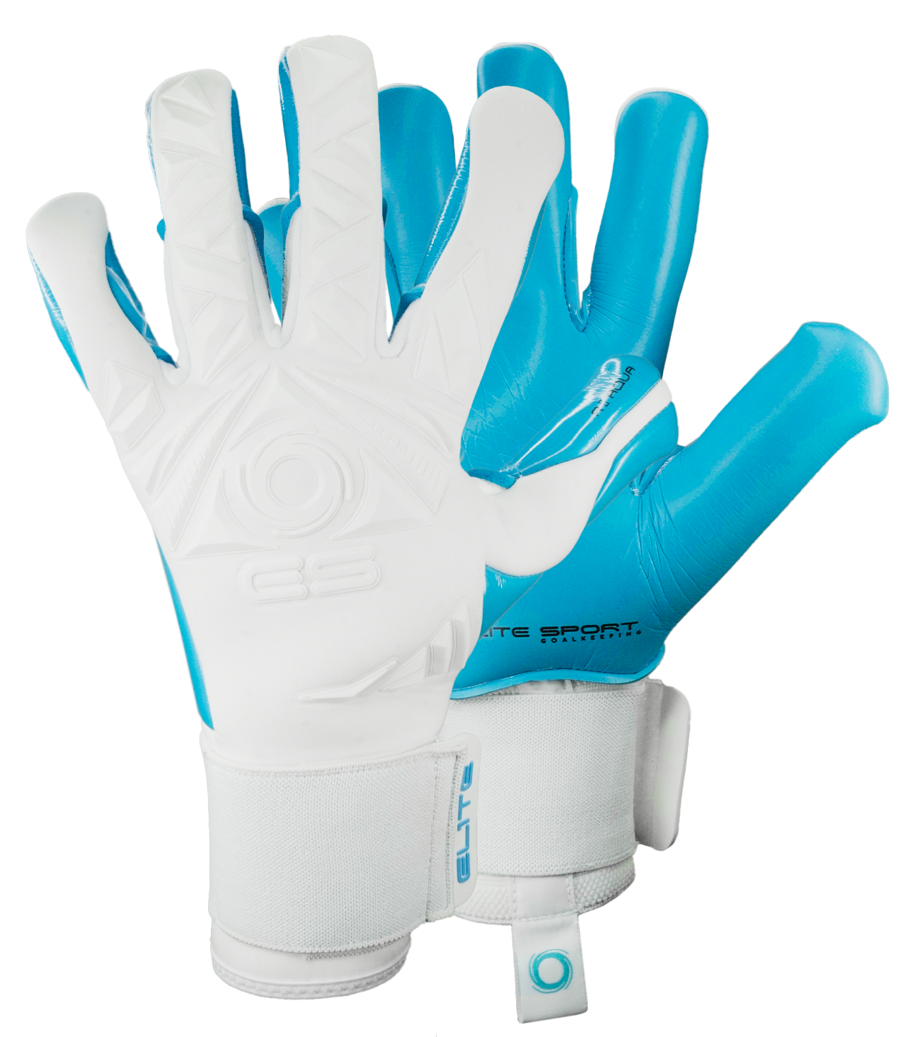 Guantes de portero de futbol Elite Neo Revolution Aqua 0