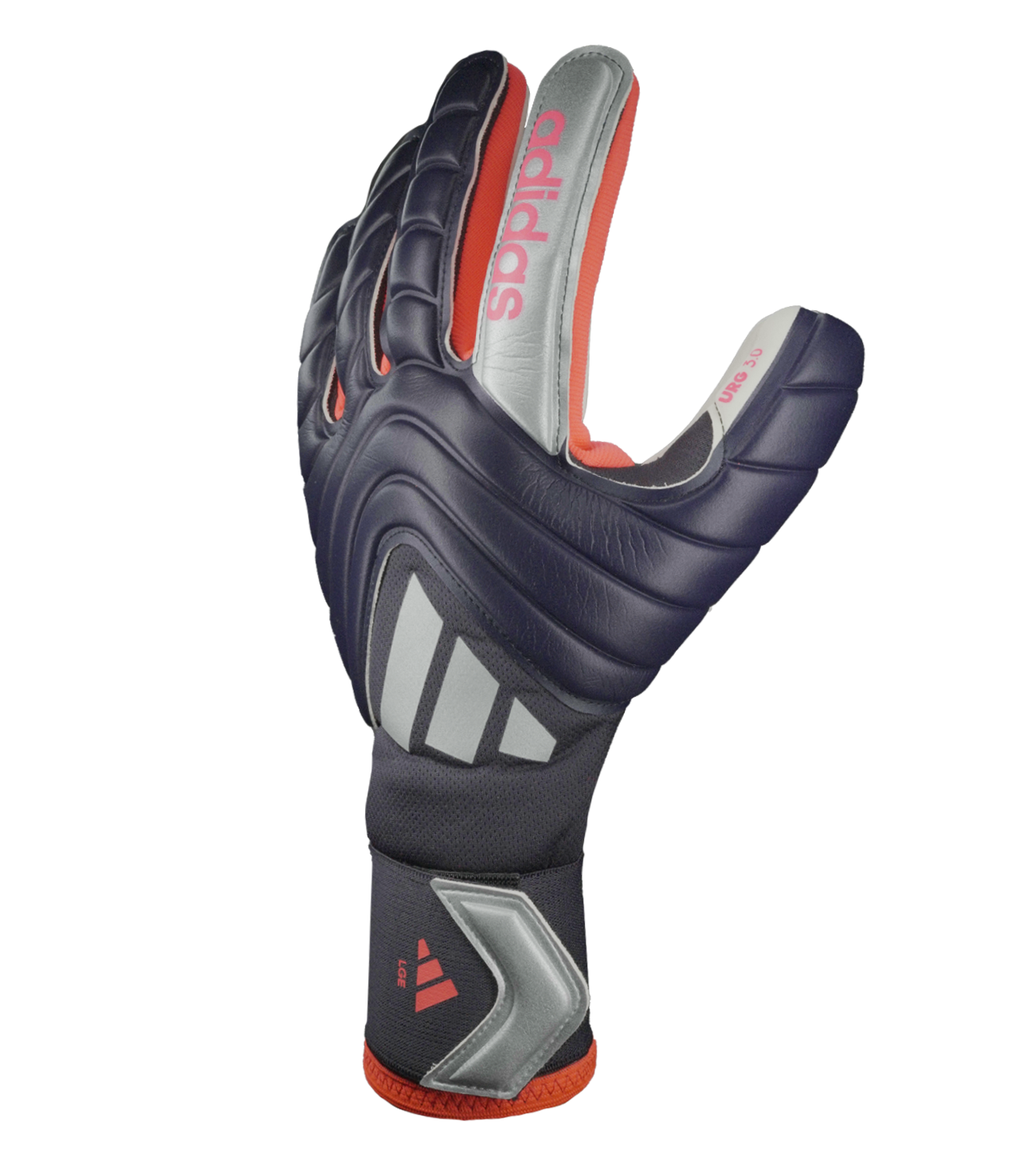 Guantes de portero de fútbol Adidas Copa GL League Pro IX3831, con palma URG 3.0 para agarre superior, corte negativo ceñido y dorso de látex clásico para protección y comodidad. Disponibles en UnoKeeper.