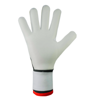 Guantes de portero de fútbol Adidas Copa GL League Jh3793 en negro/rojo, con palma URG 2.0, corte anatómico strapless, dorso con silicona High Definition Grip y cierre sin cintillo. Guantes profesionales de alto rendimiento, disponibles en UnoKeeper.