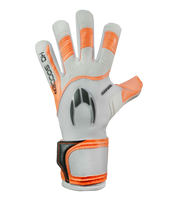 Guantes de portero de futbol HO Soccer Aerial II NG Speed Orange, corte negativo ceñido con palma ORANGE UCG para equilibrio entre agarre y amortiguación, dorso ultraligero CLOUD CELL y cierre elástico con velcro. Ligereza, comodidad y control total. Disponibles en UnoKeeper.