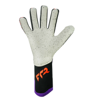 Guantes de portero de fútbol Puma Future Ultimate NC Pro en negro/rojo, con palma Elite+ Dual Grip de látex alemán de 4 mm, corte negativo anatómico, dorso con relieve en nudillos y cierre de muñeca elástica. Guantes profesionales de alto rendimiento, disponibles en UnoKeeper.