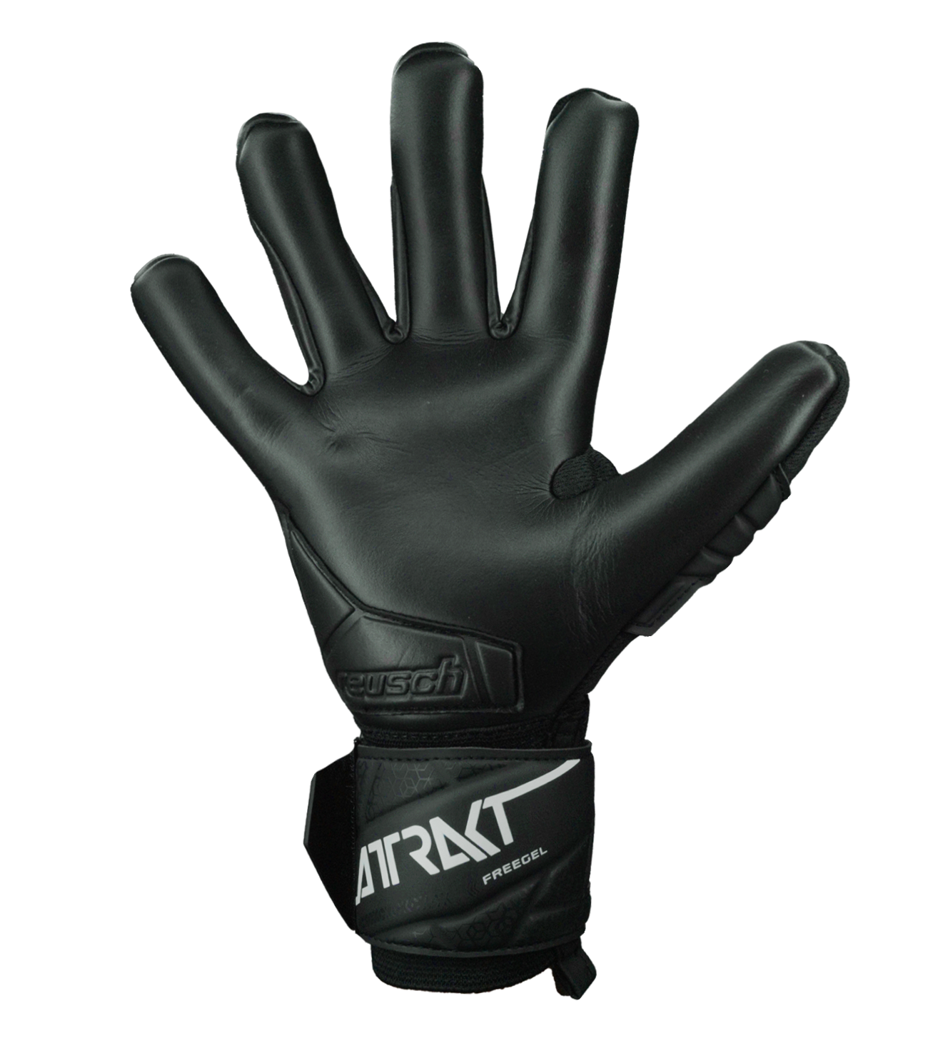 Guantes de portero Reusch Attrakt Freegel Infinity, con palma Infinity, corte Evolution Negative Cut ESS y dorso Freegel. Incluyen puño elástico con correa, tecnologías AirVentSystem y DuraGuard, además de refuerzos 3D Thumb Crotch y Thumb Wrap para mayor control y durabilidad. Ideales para porteros que buscan rendimiento profesional y ajuste ergonómico. Disponibles en UnoKeeper.