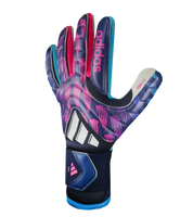 Guantes de portero de fútbol Adidas Copa GL Pro – corte clásico ceñido con palma URG 2.0 y zona Anti Abrasión para agarre sólido, dorso de látex Mesh Oberhand con Thumb Wrap para flexibilidad y protección, y cierre de correa Elastic Strap seguro y estable. Rendimiento, control y confort profesional. Disponibles en UnoKeeper.