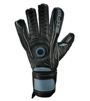 Guantes de portero de futbol Elite Sport JM Negro Azul unokeeper 3