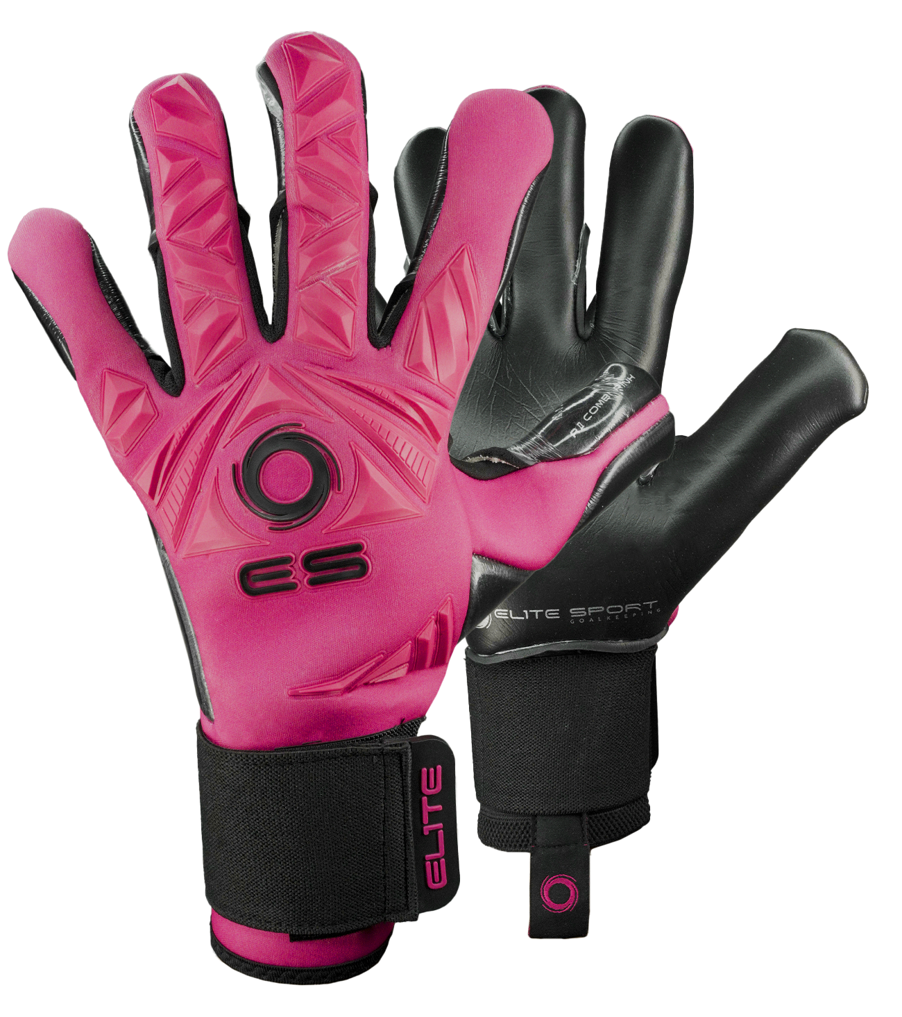 Guantes de portero de futbol Elite Pink 0
