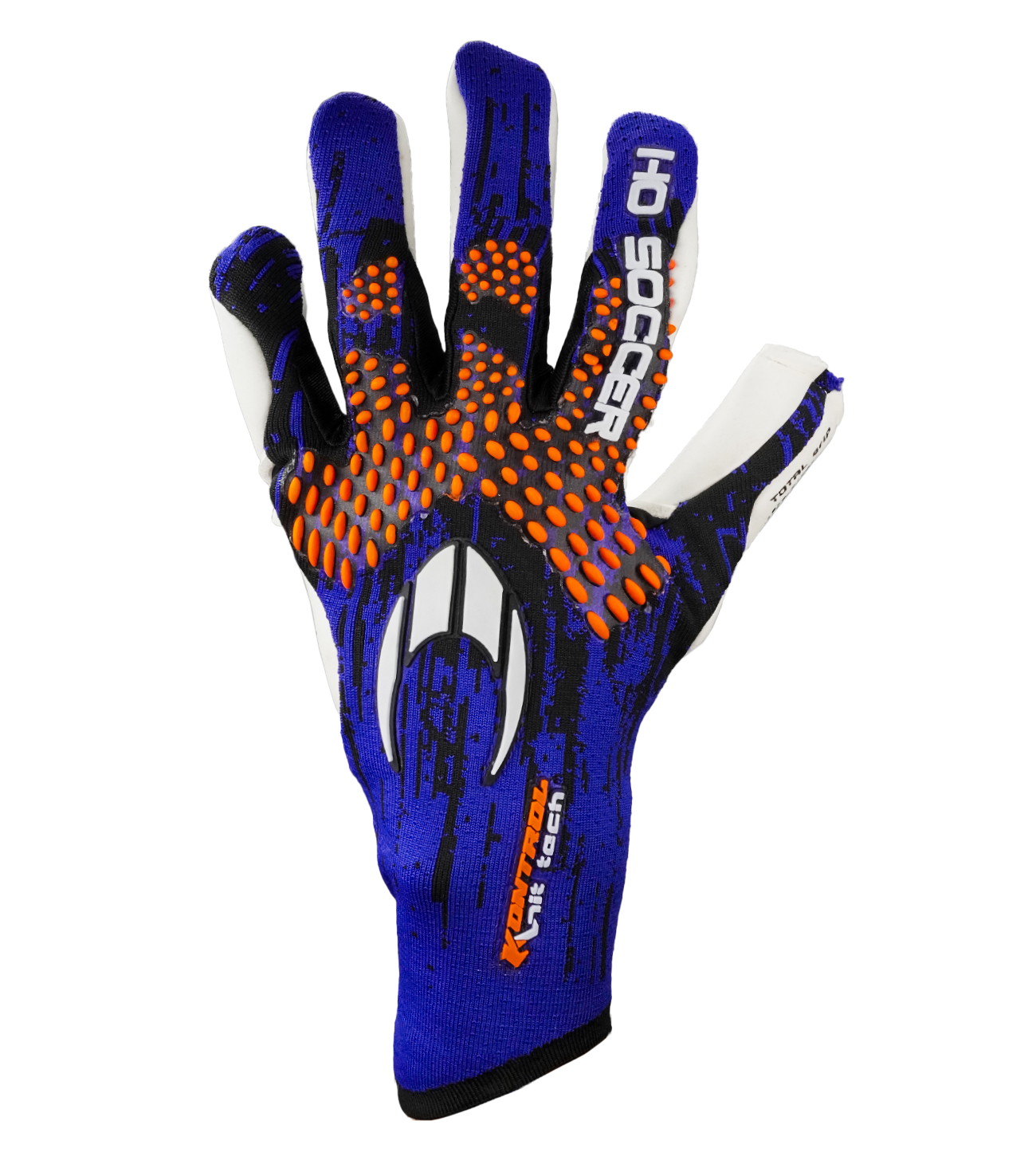 Guantes de portero de futbol HO Soccer Kontrol Knit Tech Blue 1