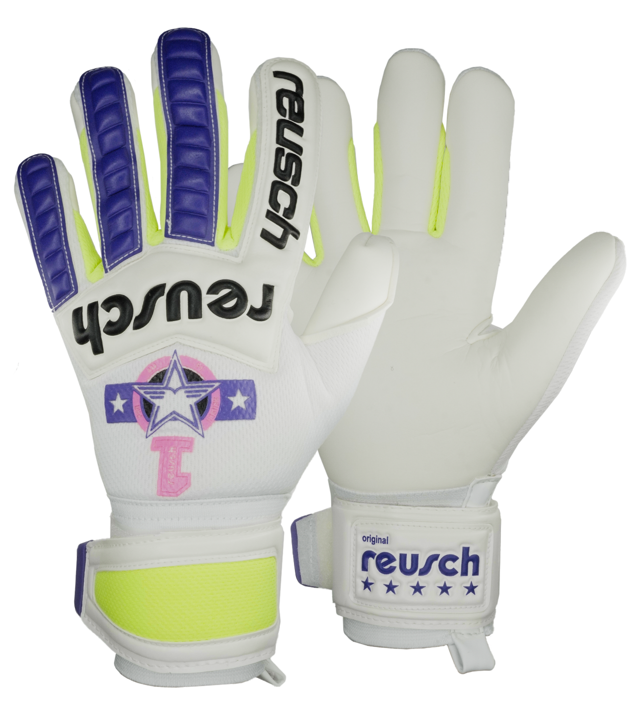 Guantes de portero de futbol Reusch Legacy Pro Am Silver unokeeper 0