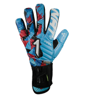Guantes de portero de futbol Meta Tactik GK Pro Azul Rojo 1