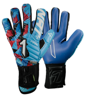 Guantes de portero de futbol Meta Tactik GK Pro Azul Rojo 0