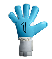 Guantes de portero de fútbol Santoloco, con palma X-W&G de agarre superior en climas húmedos, corte Hyper Cut para mayor superficie de contacto y dorso de látex natural con refuerzo en nudillos. Ajuste elástico seguro y máximo rendimiento. Disponibles en UnoKeeper.