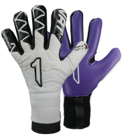 Guantes de portero de futbol Xtreme Guard Zhero Semi Blanco 0