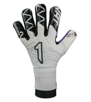Guantes de portero de futbol Xtreme Guard Zhero Semi Blanco 1