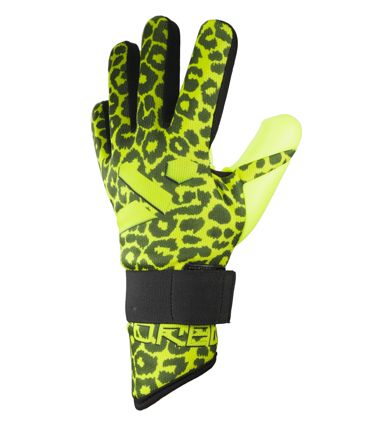 Guantes de portero de futbol para niño Storelli Challenger Youth Cheetah Neon 2
