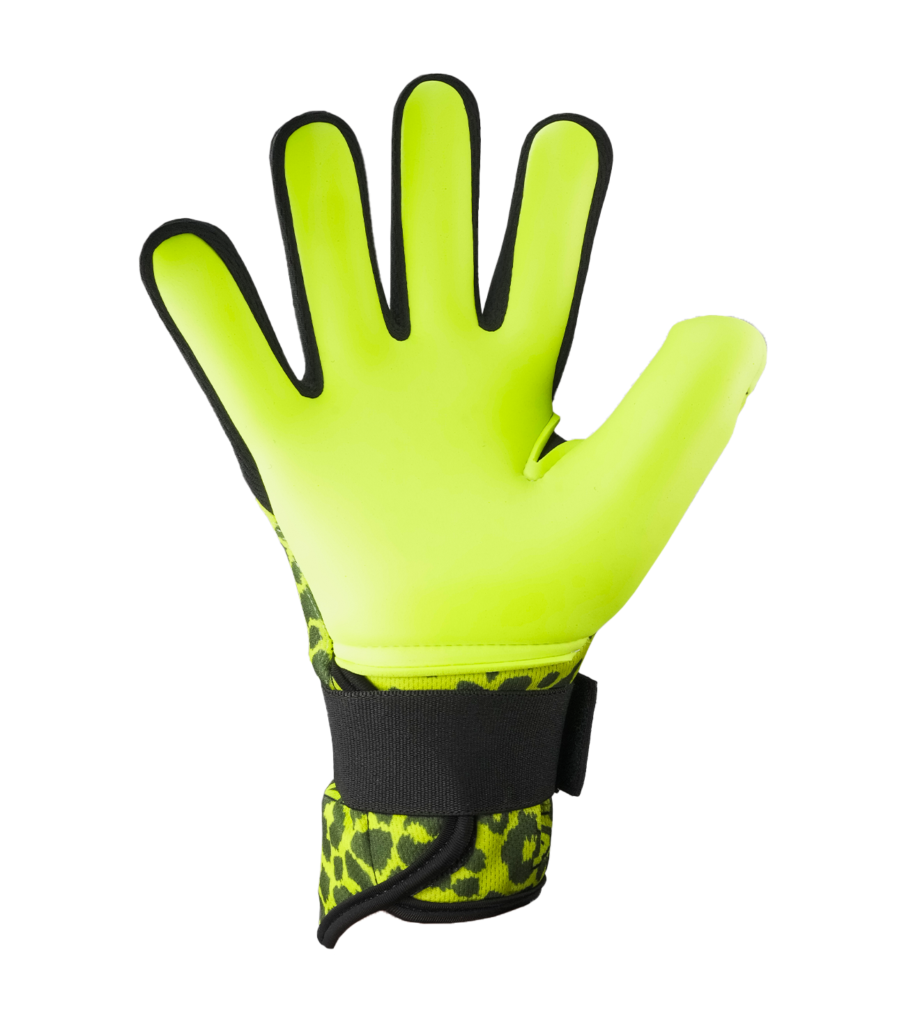 Guantes de portero de futbol para niño Storelli Challenger Youth Cheetah Neon 3