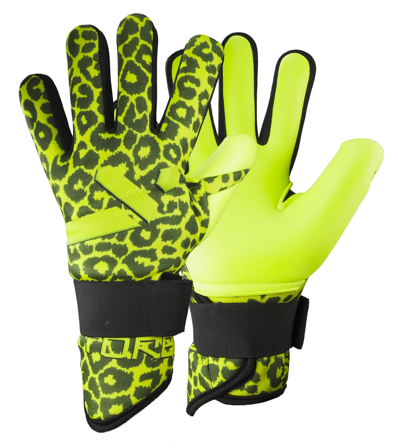 Guantes de portero de futbol para niño Storelli Challenger Youth Cheetah Neon 0