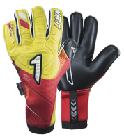 Guantes de portero de futbol Rinat Nkam Pro Amarillo 0