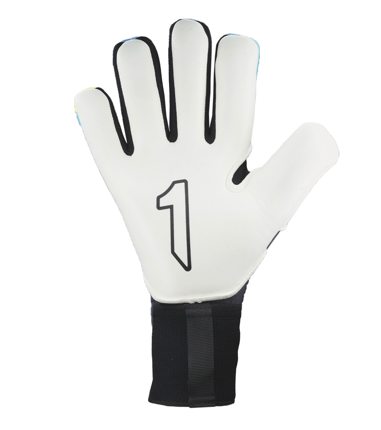 Guantes de portero de futbol Rinat Nkam Semi Azul 3