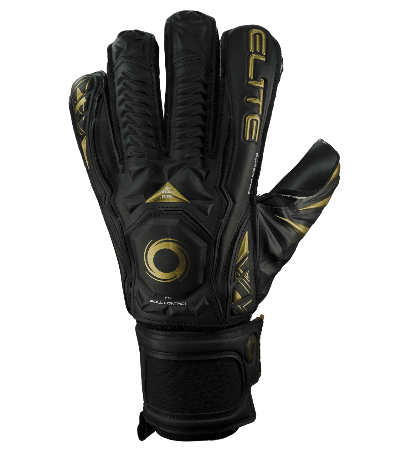 Guantes de portero de futbol Elite Black Real unokeeper 2