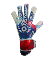 Guantes de portero Elite Quartz con palma de látex Centum+ de 4 mm, corte SpeedCut refinado, dorso de neopreno con goma protectora, cintillo envolvente de 5 cm y diseño profesional para todo tipo de cancha.