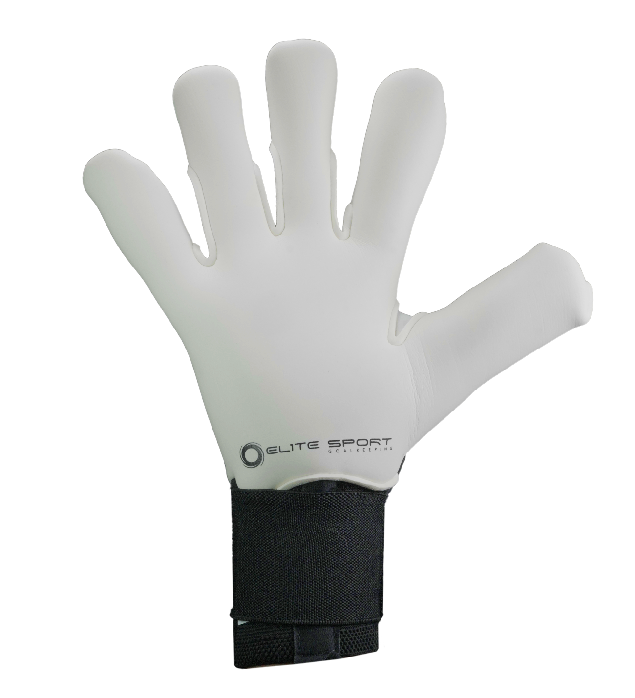 Guantes de portero de futbol Elite Sport Revolution X Combi Black con palma Ultra GTech Pro de 4 mm, corte Flash X envolvente, dorso con goma protectora y textil Hybrid CR, cierre elástico ajustable y diseño profesional para todo clima unokeeper.