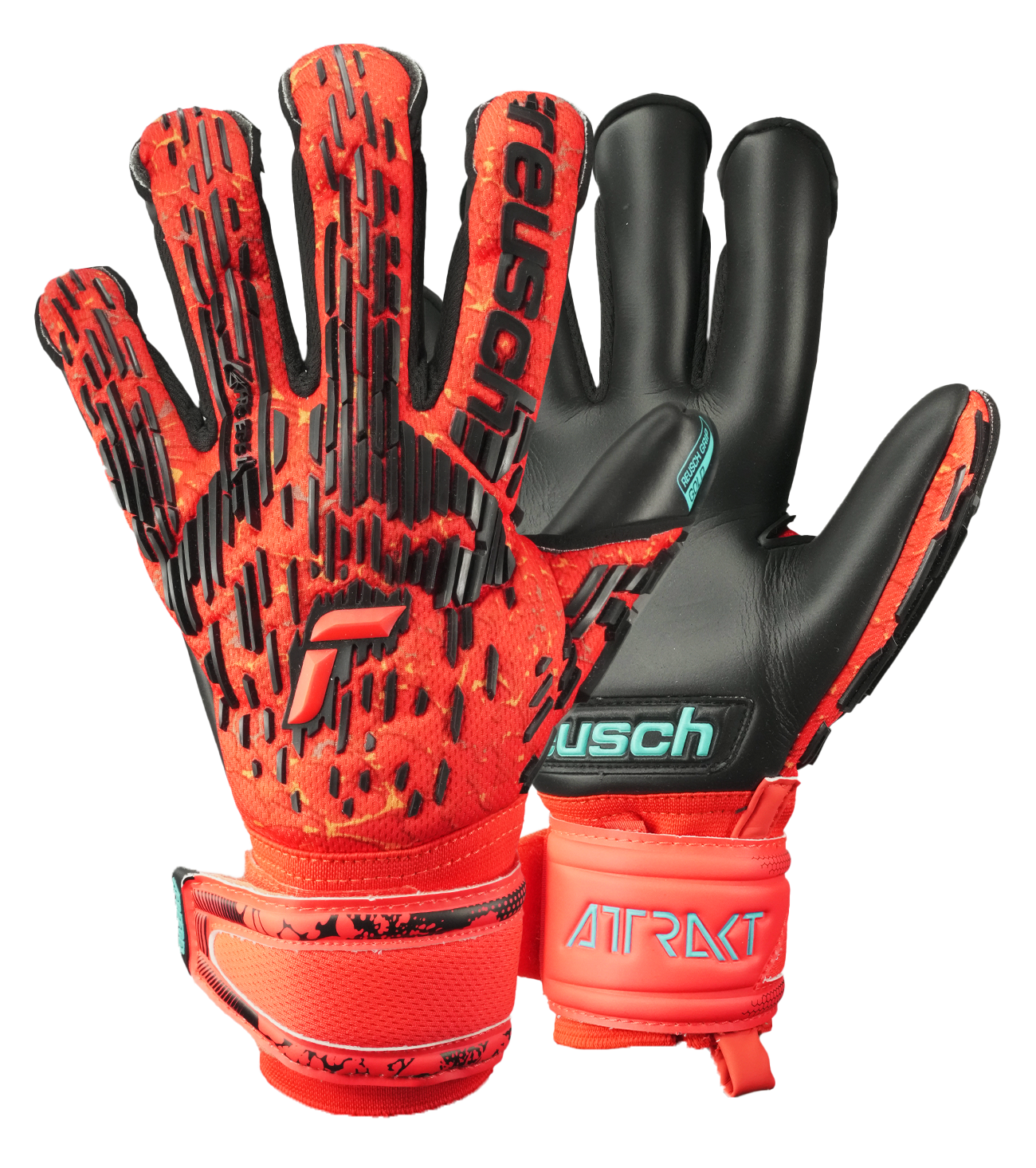 Guantes de portero de futbol Reusch Attrakt Freegel Gold Evolution 0