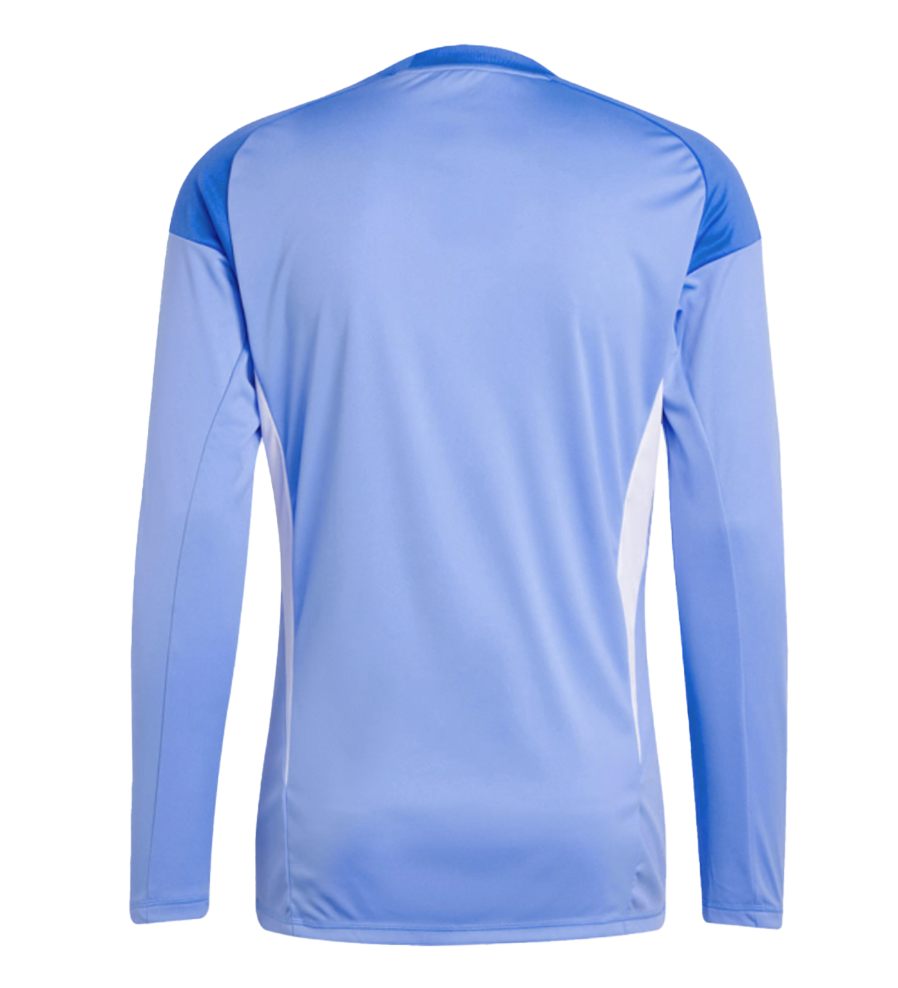 Jersey de portero de futbol Adidas Tiro 25 C GK en color Azul, con tecnología AEROREADY que mantiene el cuerpo seco, ajuste ergonómico para máxima movilidad y confección con materiales reciclados. Disponible en UnoKeeper.