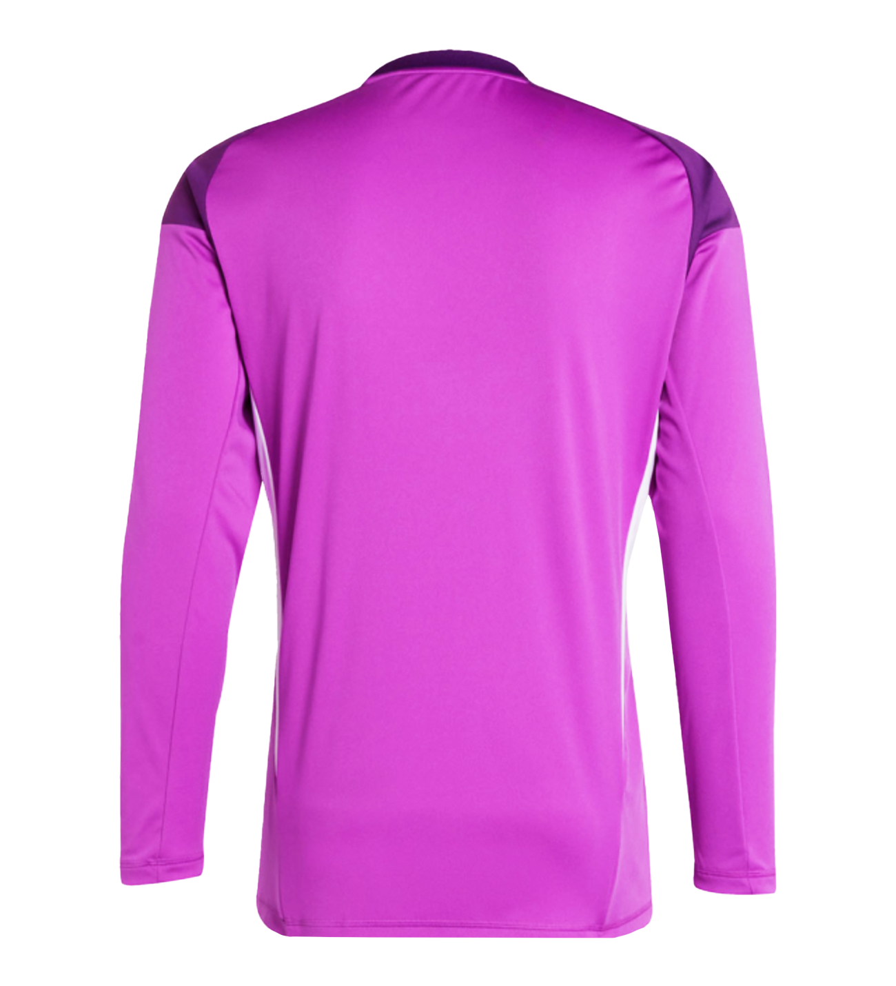 Jersey de portero de futbol Adidas Tiro 25 C GK en color púrpura, con tecnología AEROREADY que mantiene el cuerpo seco, ajuste ergonómico para máxima movilidad y confección con materiales reciclados. Disponible en UnoKeeper.