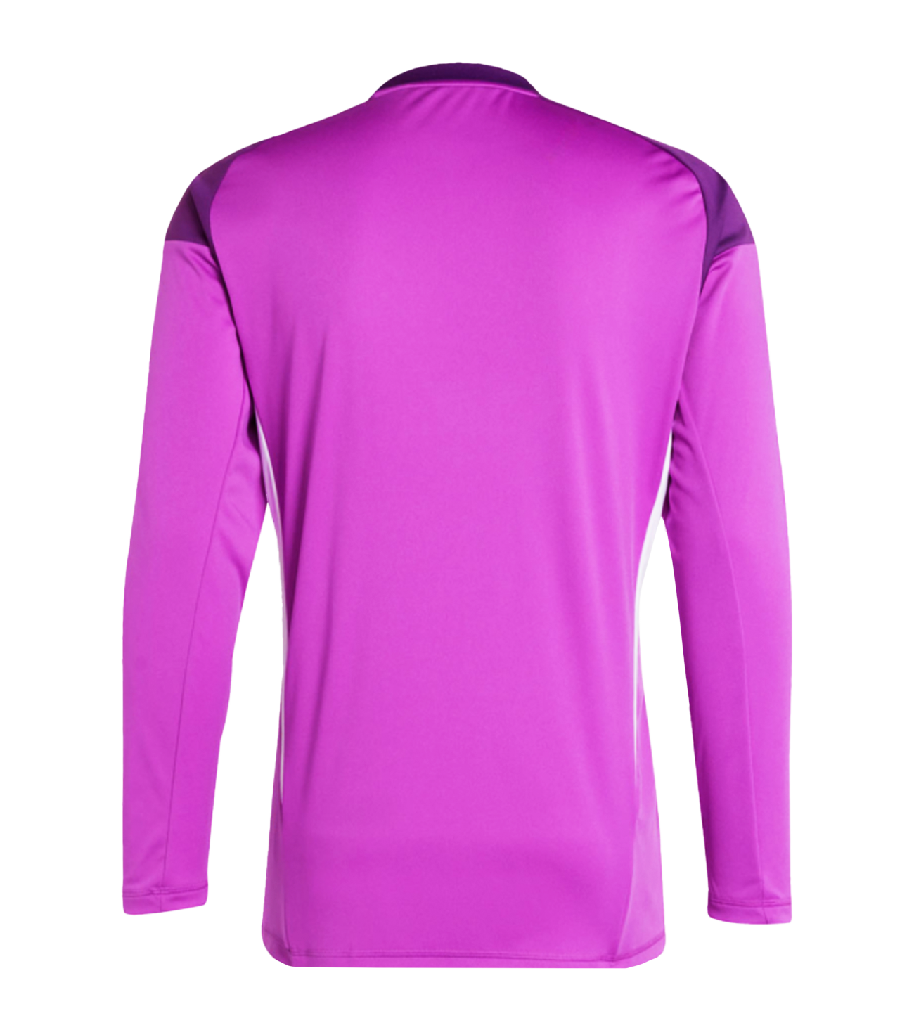 Jersey de portero de futbol Adidas Tiro 25 C GK en color púrpura, con tecnología AEROREADY que mantiene el cuerpo seco, ajuste ergonómico para máxima movilidad y confección con materiales reciclados. Disponible en UnoKeeper.