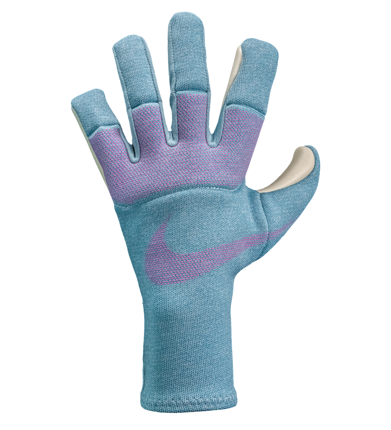 Aurora Green, con palma Contact Plus de 4 mm, corte híbrido negativo, dorso Dynamic Fit transpirable y detalles de látex envolvente para mayor control. Disponibles en UnoKeeper.