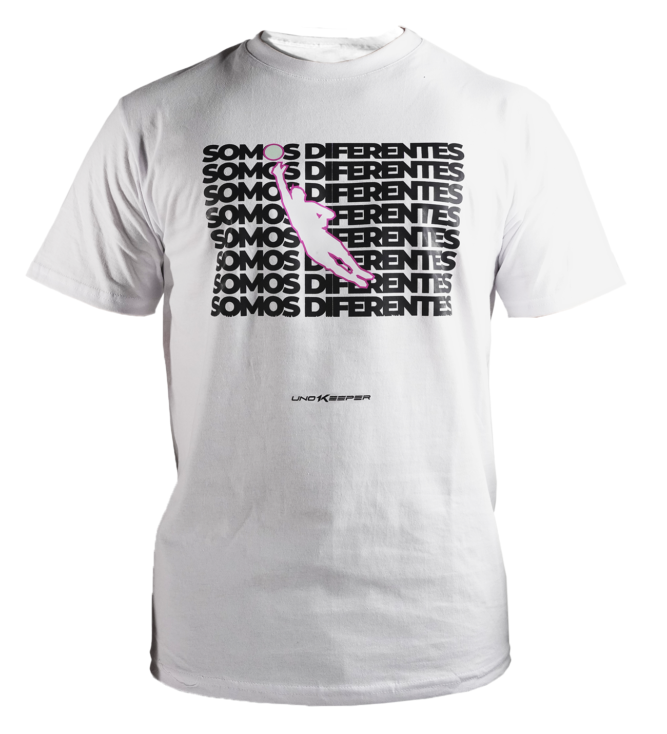 T-Shirt Somos Diferentes 1K Blanco - UnoKeeper