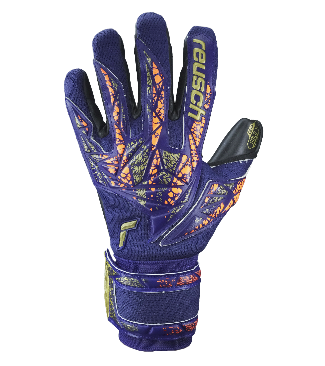 Guantes de portero de futbol Reusch Attrakt Gold X Premium unokeeper 1
