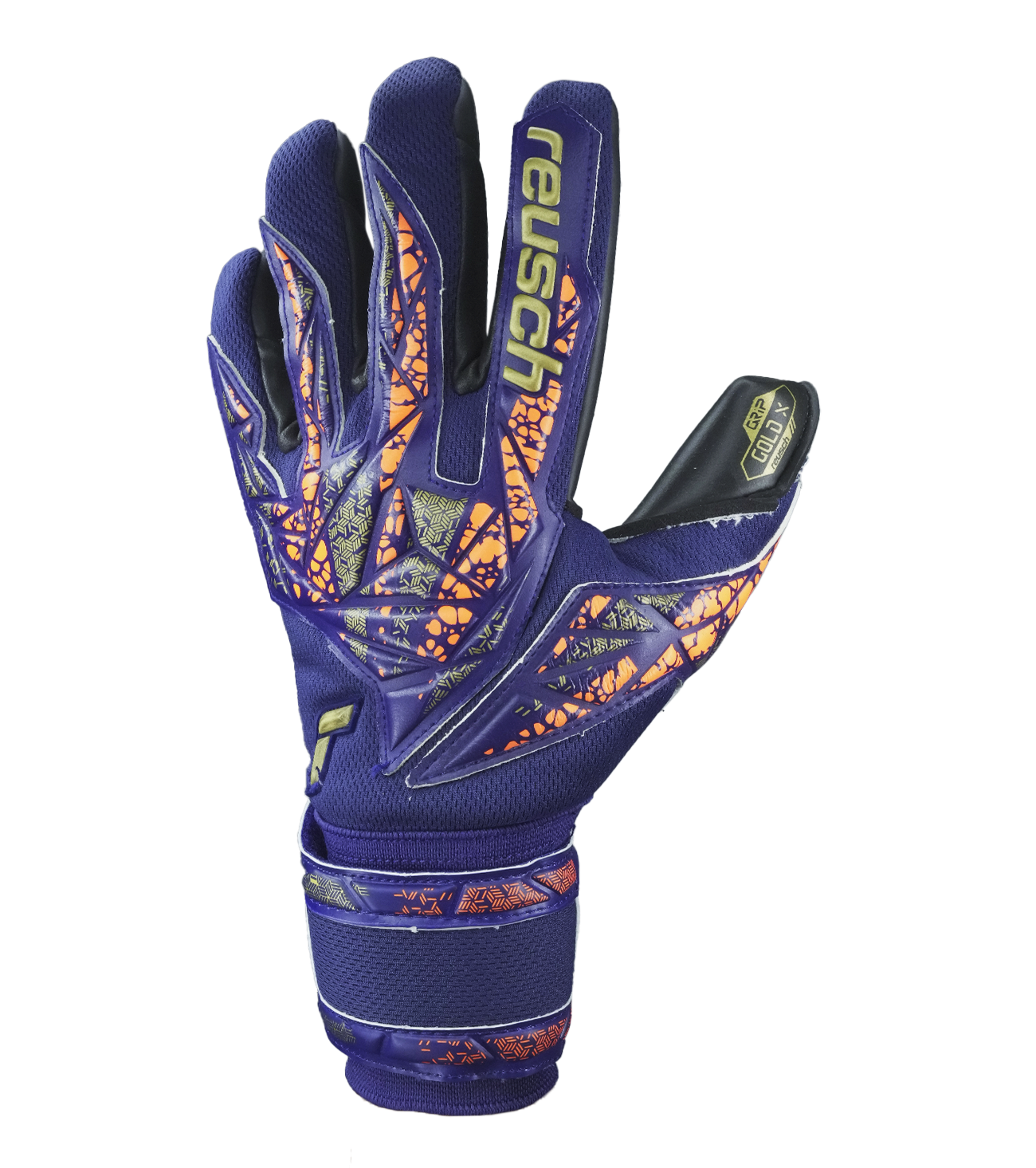 Guantes de portero de futbol Reusch Attrakt Gold X Premium unokeeper 2