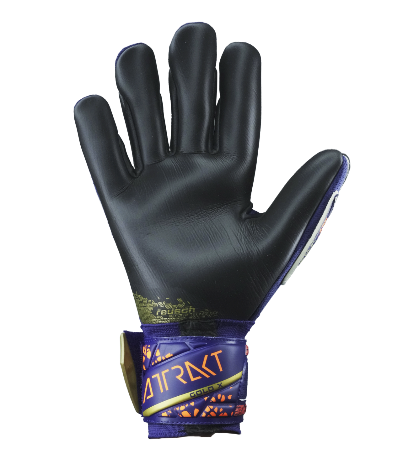 Guantes de portero de futbol Reusch Attrakt Gold X Premium unokeeper 3