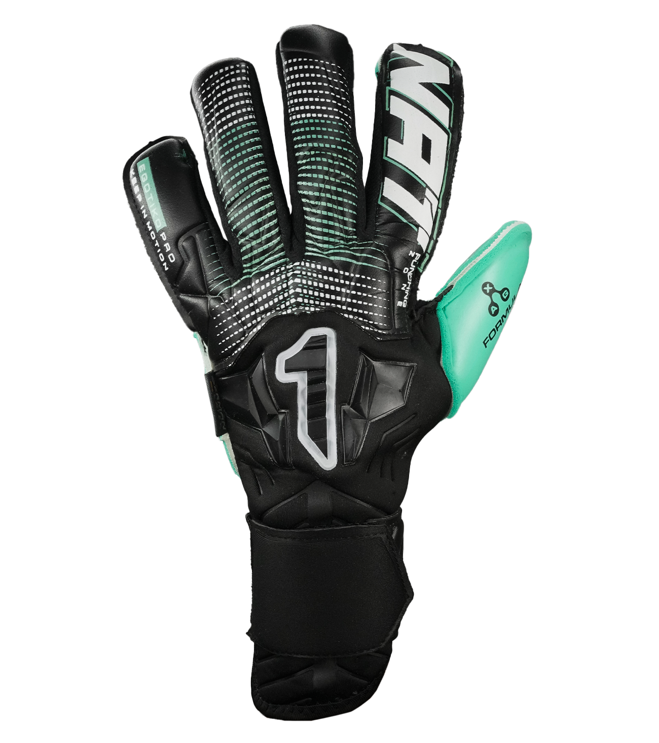 egotiko stellar pro rinat negro aqua guantes de portero de futbol unokeeper copia 1