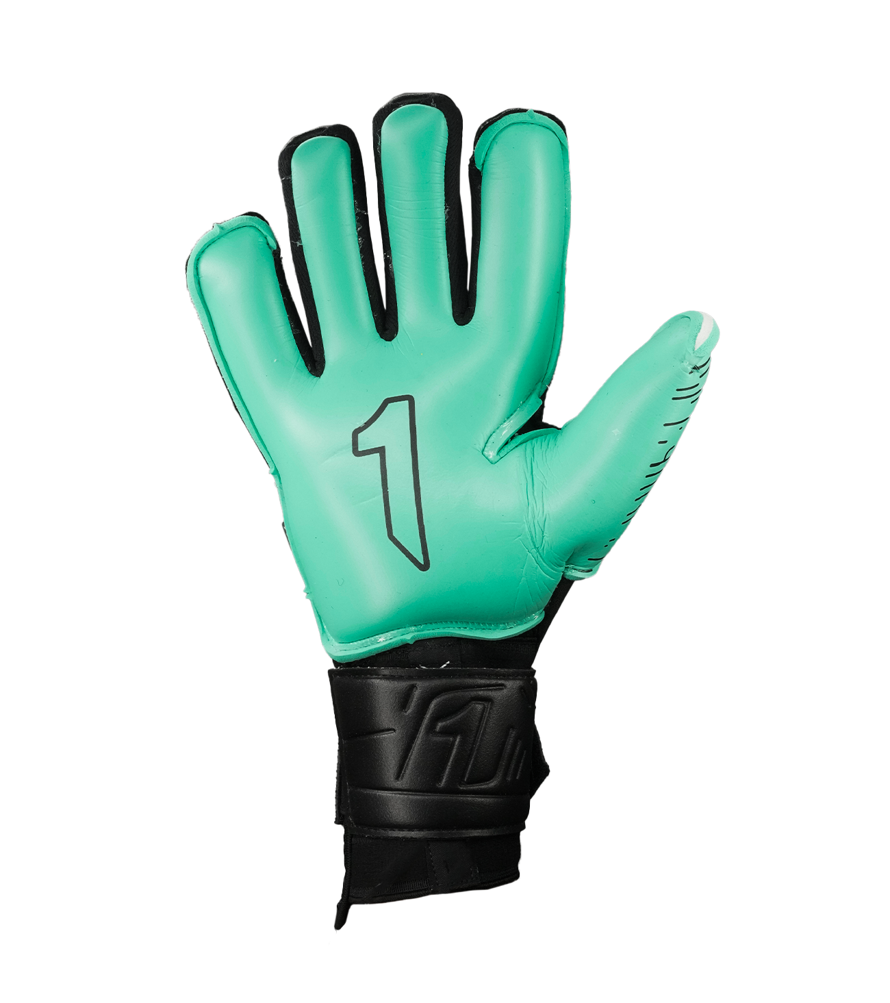 egotiko stellar pro rinat negro aqua guantes de portero de futbol unokeeper copia 3