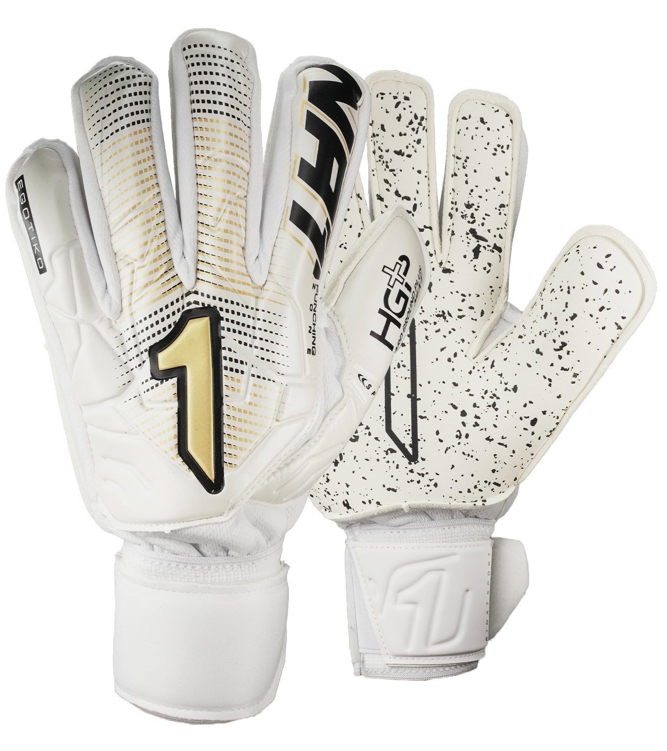egotiko stellar semi rinat blanco dorado guantes de portero de futbol unokeeper copia 0