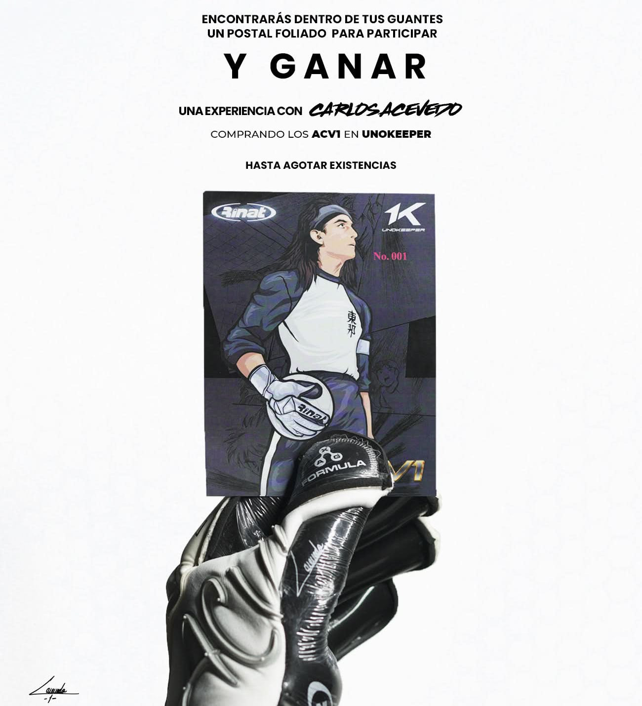 Rinat ACV1 Pro Blanco Acevedo - UnoKeeper