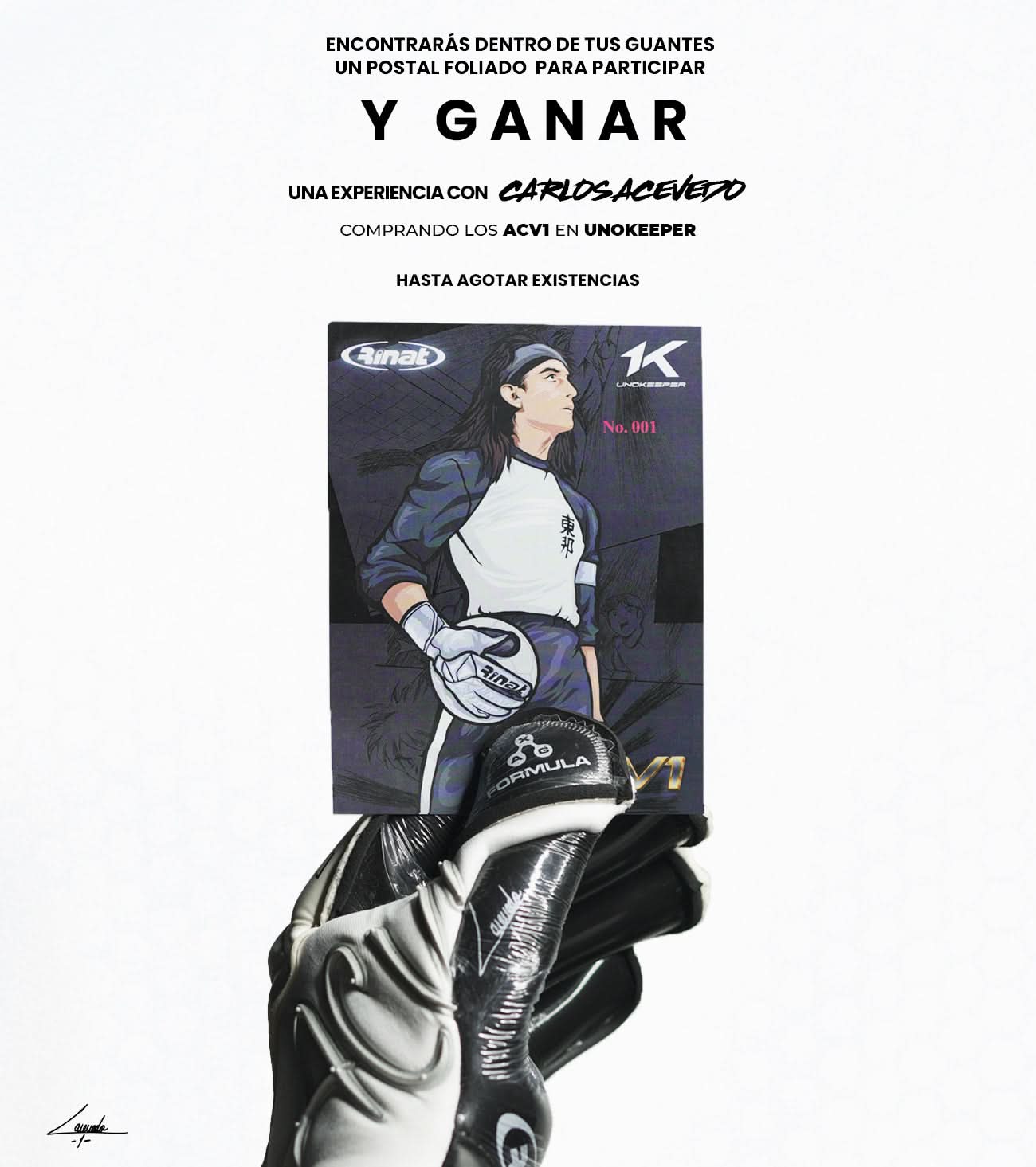 Rinat ACV1 Pro Blanco Acevedo - UnoKeeper