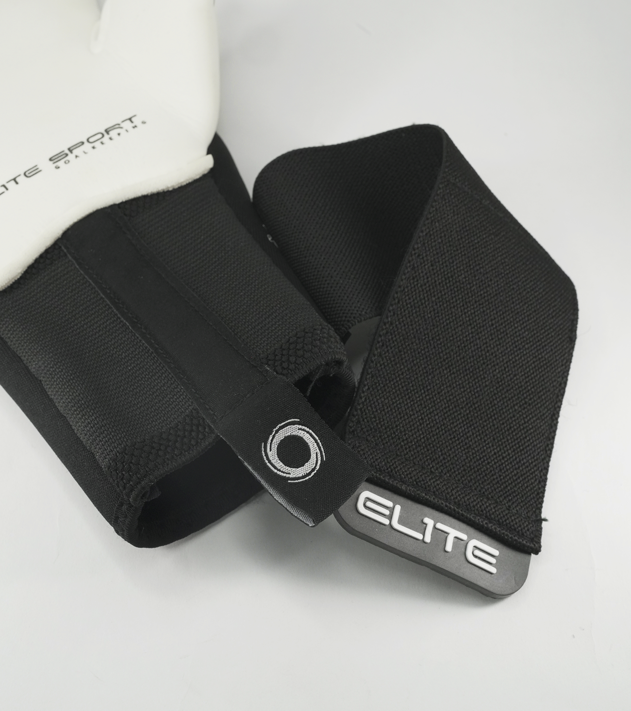 Guantes de portero de futbol Elite Revolution II Combi Negro Black 4