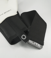 Guantes de portero de futbol Elite Revolution II Combi Negro Black 4